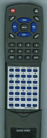 CURT RTDVD5029 Replacement Remote