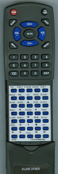 CURT RTDVD5041 Replacement Remote