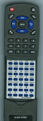 CURT RTDVD6010 Replacement Remote