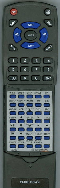 CURT RTDVD7600 Replacement Remote