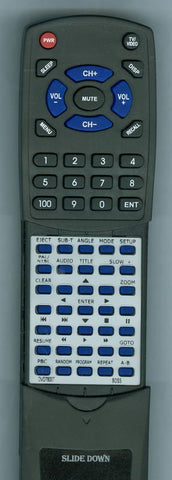 BOSS RTDVD7800T Replacement Remote