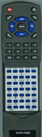 NESAVISION DVD8000YELLOW Replacement Remote