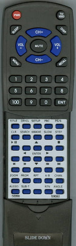 SUNGALE DVD8500 Replacement Remote