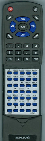 LASONIC DVD8870 Replacement Remote