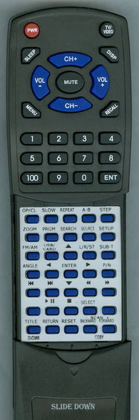 COBY RTDVD988 Replacement Remote