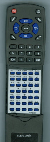 MOBILE VISION DVD-DVA-MP-1 Replacement Remote