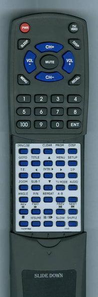AKAI RTDVDP1500 Replacement Remote
