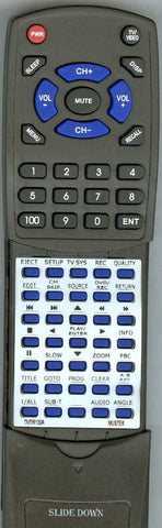 MUSTEK DVDR100A Replacement Remote