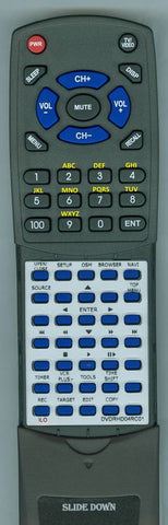 ILOINSERT DVDRHD04 Replacement Remote