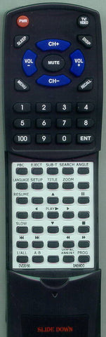 DAEWOO DVDS150 Replacement Remote