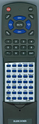 VOCOPRO DVG-777KII Replacement Remote