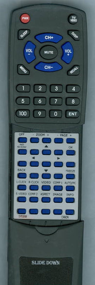 CANON RTDY50898 Replacement Remote