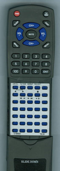 TASCAM RTE01565500B Replacement Remote