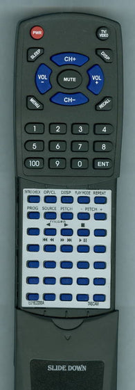 TASCAM RTE01602200A Replacement Remote