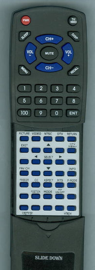 HITACHI RTE052731081 Replacement Remote