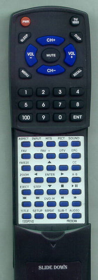 PROSCAN E20DP01V2 Replacement Remote