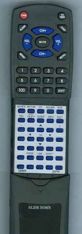 SCEPTRE RTE320BVHD Replacement Remote