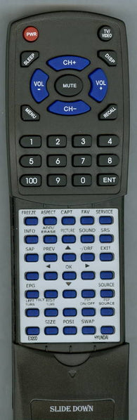HYUNDAI E320D Replacement Remote