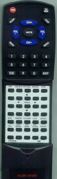 AKAI LCT2662 W/ PIP Replacement Remote