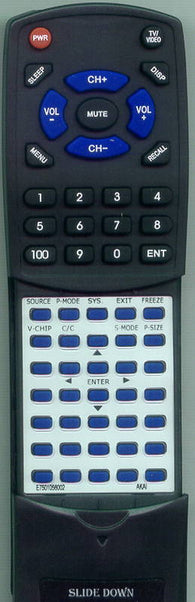 AKAI E7501-056002 Replacement Remote