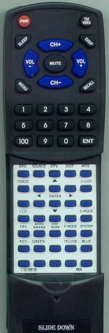 AKAI E7501056108 Replacement Remote