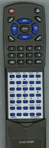 NORTECHMEDIA EDVKIT003 Replacement Remote