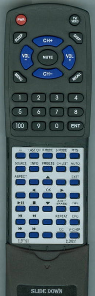 ELEMENT ELCFT194 Replacement Remote