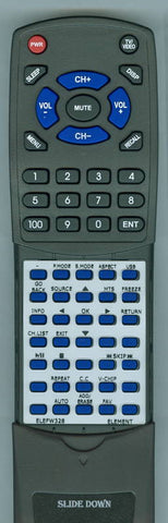 ELEMENT ELEFW40C Replacement Remote