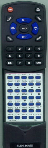 G TVD1324 Replacement Remote