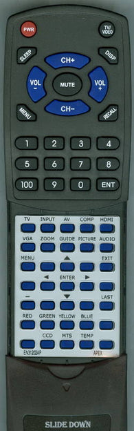 APEX EN31202AP Replacement Remote
