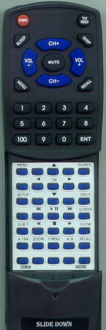 INSIGNIA ES06206 Replacement Remote