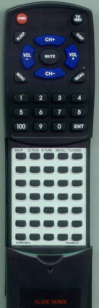 PANASONIC EUR501331 Replacement Remote