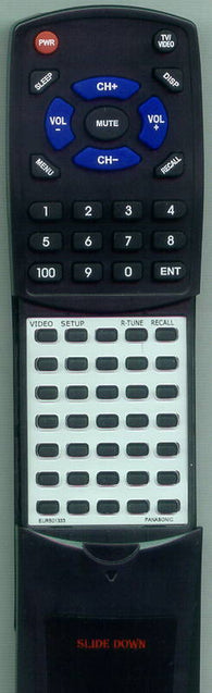 PANASONIC EUR501332 Replacement Remote