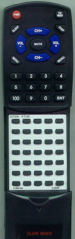 QUASAR SP3220 Replacement Remote