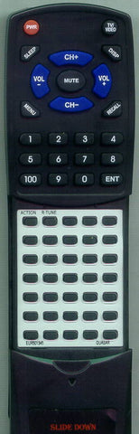 QUASAR TP1318 Replacement Remote