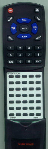 QUASAR RTEUR501374 Replacement Remote