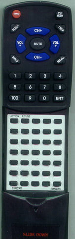 PANASONIC RTEUR501455 Replacement Remote