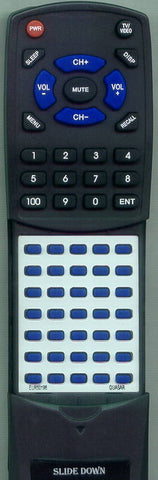 QUASAR RTEUR50196 Replacement Remote