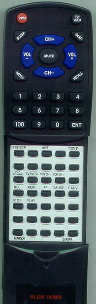 PANASONIC EUR50426 Replacement Remote