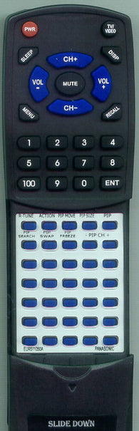 PANASONIC EUR511050A Replacement Remote
