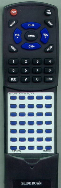 PANASONIC EUR511001 Replacement Remote