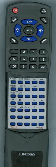 PANASONIC EUR511155 Replacement Remote