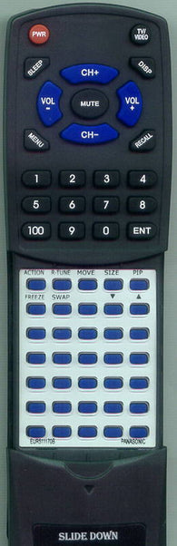 PANASONIC CT27G24 Replacement Remote