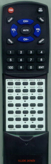 PANASONIC EUR511503 Replacement Remote