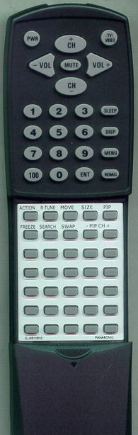 PANASONIC EUR511510 Replacement Remote