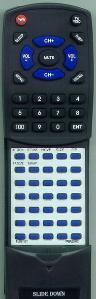 PANASONIC CT2707DF Replacement Remote
