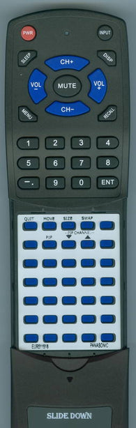 PANASONIC EUR511518 Replacement Remote