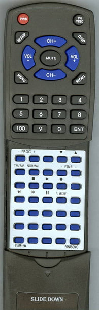 PANASONIC EUR51244 Replacement Remote