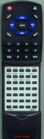 QUASAR SP2750EK Replacement Remote