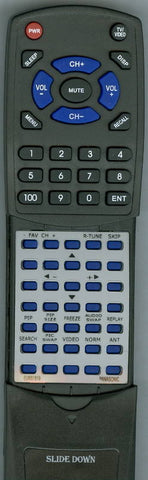 QUASAR SR4540HE Replacement Remote